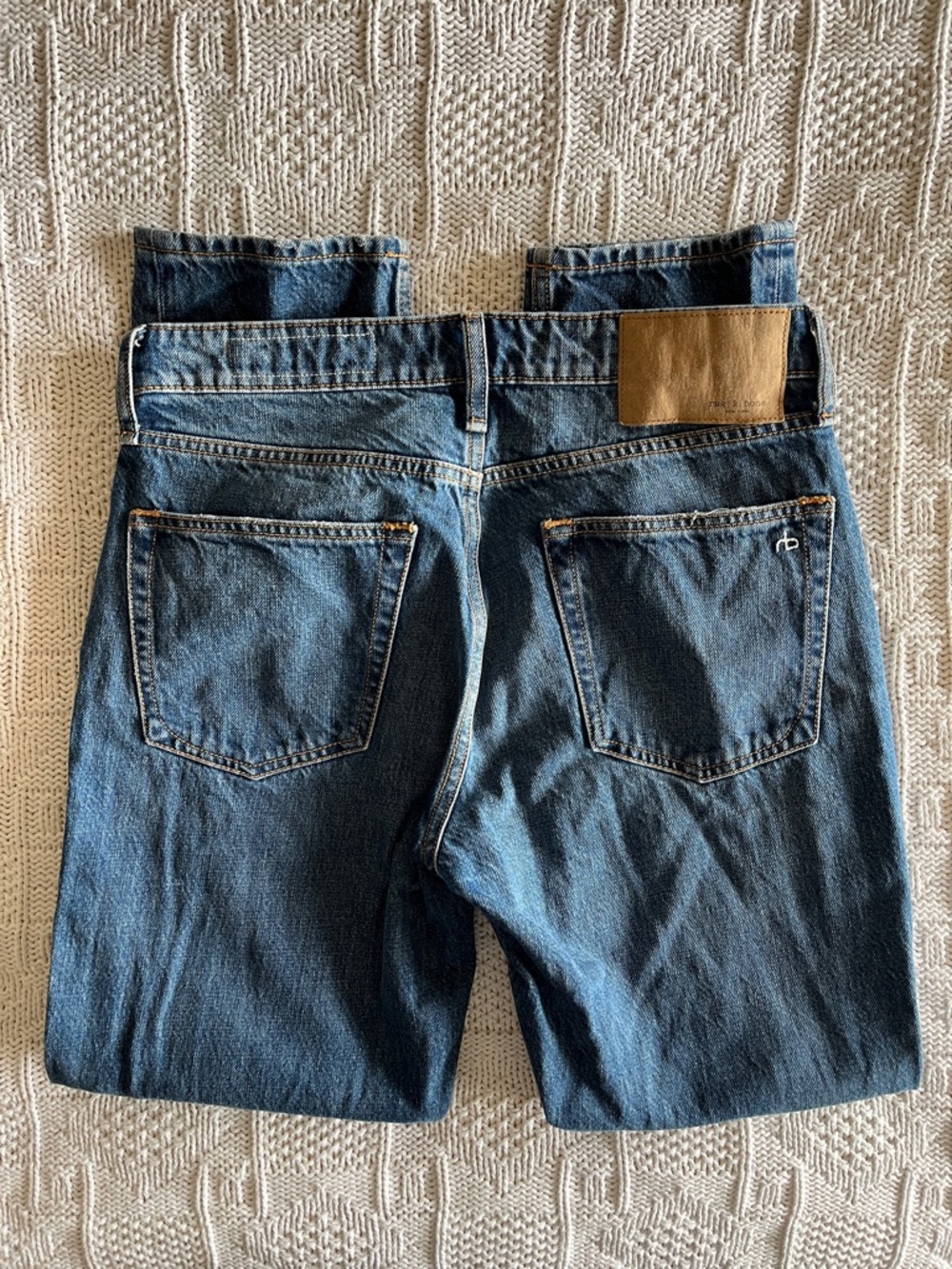 Rag & Bone Rosa Mid-Rise Boyfriend in Clover Sz 27 - Picture 15 of 16
